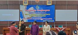 PENYERAHAN PENGHARGAAN LOMBA PERPUSTAKAAN TINGKAT KABUPATEN TAHUN 2022